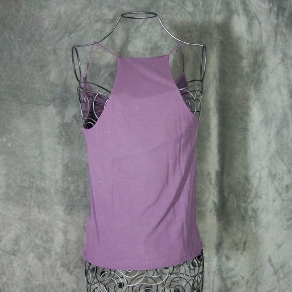 NWT Purple racer back tank top size XS by H&M - Picture 4 of 6